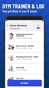 Free Gym Workout Tracker  Gym Log New 2022 Mod 3