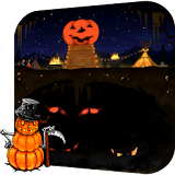 Scary Pumpkin Video LWP icon