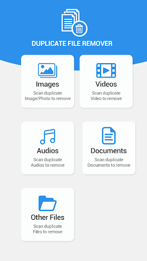 Android application Duplicate File Remover & Fixer screenshort