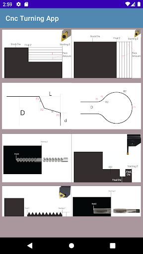 Cnc Turning Programming App Screen 2