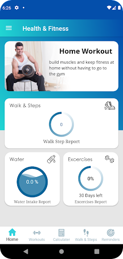 Health and Fitness Screen 2