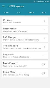 HTTP Injector (SSH/UDP/DNS)VPN