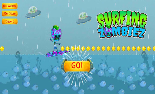 Android application Surfing Zombiez screenshort