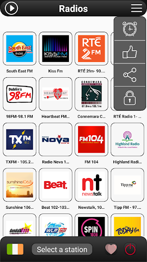 Ireland Radio FM Screen 2