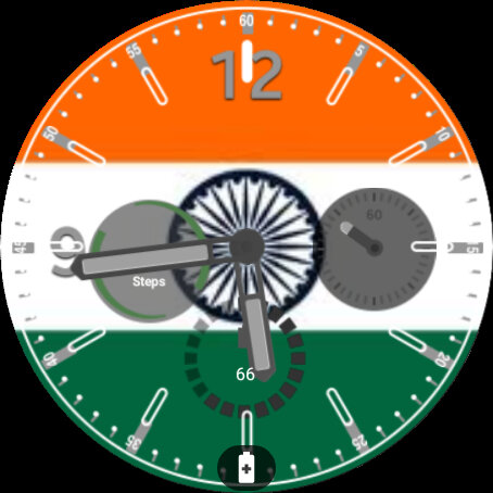 नई दिल्ली फ्लैग वॉचफेस Screen 3