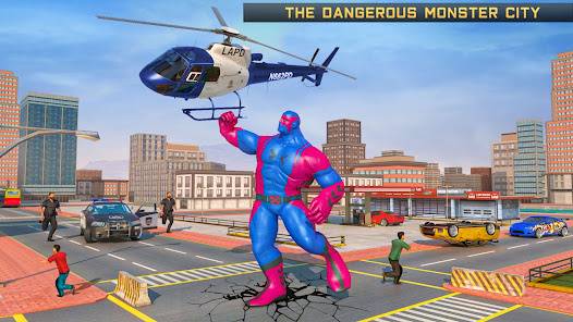 Incredible Monster Superhero  screenshots 1