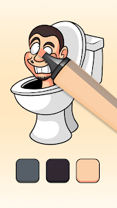 Skibidi Toilet Coloring
