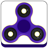 Purple Fidget Hand Spinner icon