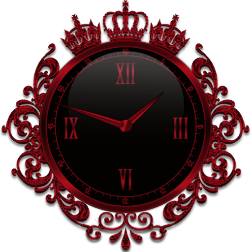 Red Crown Clock Widget 3.1 Icon