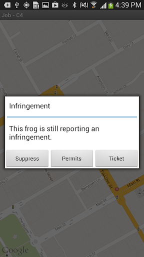Frogparking Enforcement