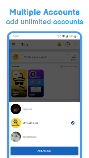 Tiny Social One - Tiny Chat Screen 3