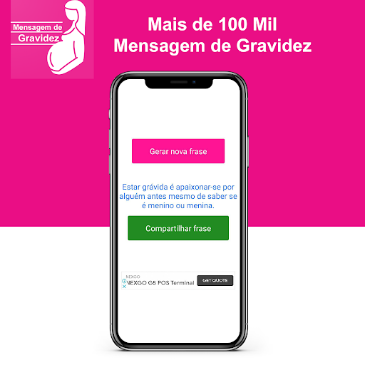Android application Mensagem de Gravidez screenshort