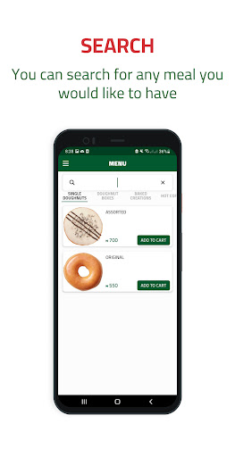 Screenshot of Krispy Kreme Nigeria