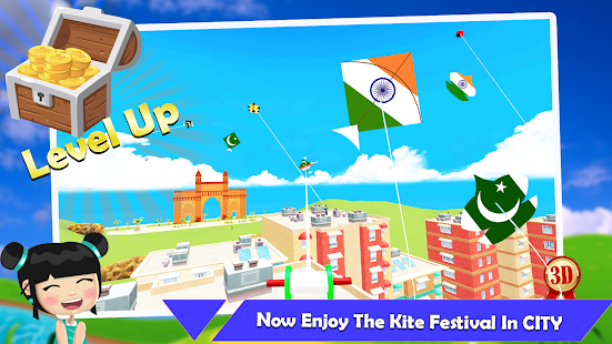 India Vs Pakistan Kite fly festival: Pipa basant 1.0.4 screenshots 7
