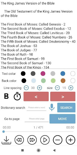 Audio Bible Daily Bible Verse Screen 3
