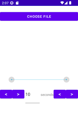 Android application Video to Images Frame Grabber screenshort