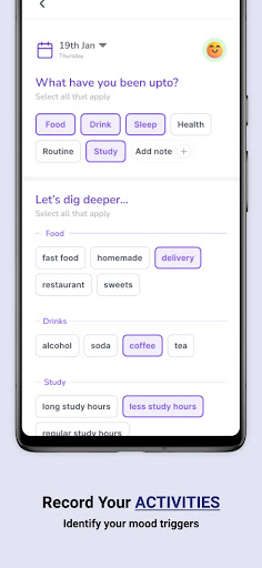 Mood Meter: Mood Log & Journal Screen 3