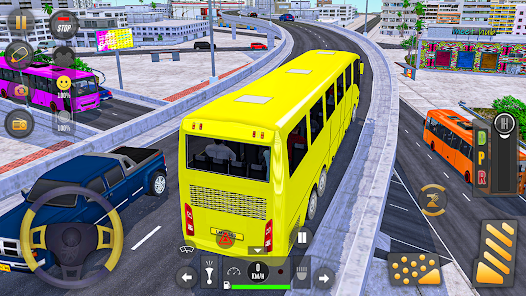 Real Bus Simulator 3d Bus Game 1.1.5 APK + Мод (Unlimited money) за Android