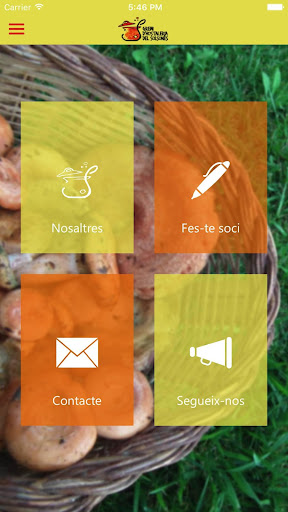 Android application Hostaleria Solsonès screenshort