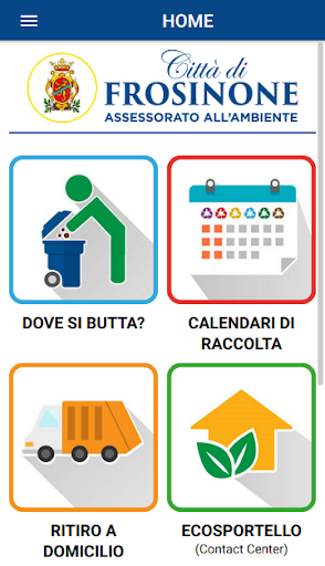 Android application De Vizia Frosinone screenshort