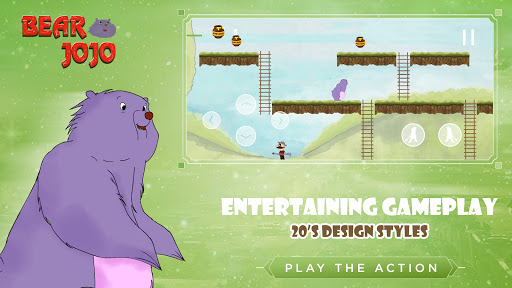 Bear Jojo Fun Tale Arcade Adventure Cartoon Game