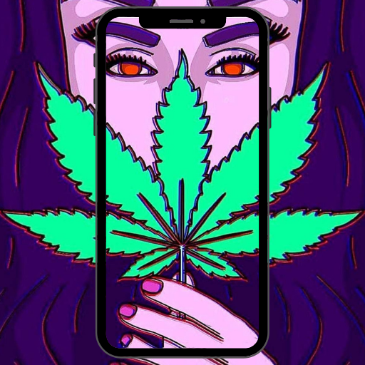 Weed wallpapers and backgrounds Neon Weed Live