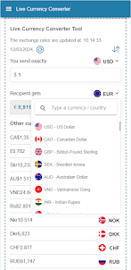 Live Currency Converter