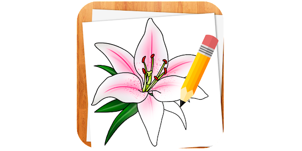 Comment dessiner une fleur FACILEMENT etape par etape pour ENFANTS 15 