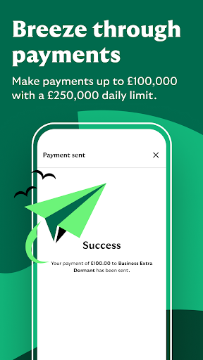 Screenshot of Lloyds Business Banking app
