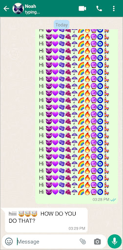 Text Repeater Screen 3