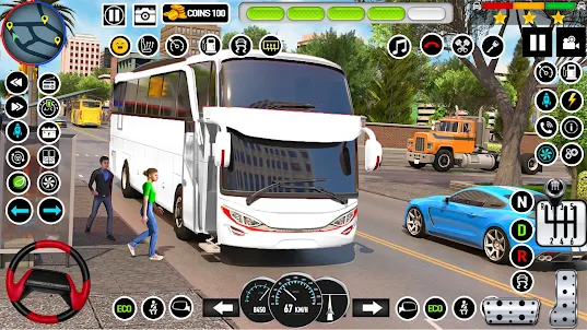 Baixar & Jogar Coach Bus Simulator: Bus Games no PC & Mac (Emulador)