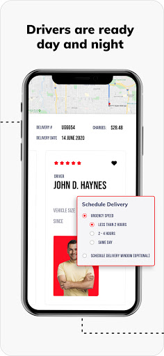 PonyEx: Same-Day Local Deliver Screen 3