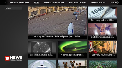 Screenshot of WOIO Cleveland 19 News
