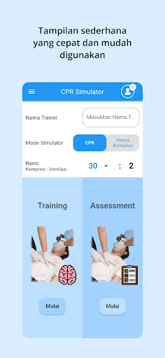 Android application CPR Simulator by ZENMED+ screenshort