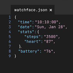 Icon image Json Watch Face