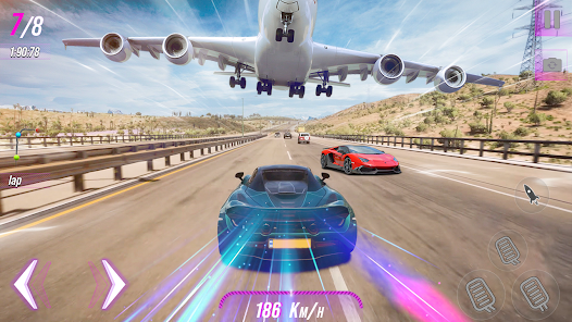 Captura de Pantalla 3 juego de autos carreras deport android