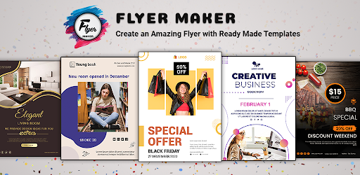 Poster Maker -Banner Flyer Cover Ads Page Designer
