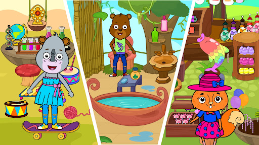 Tizi Animal Town - House Games screenshot 8