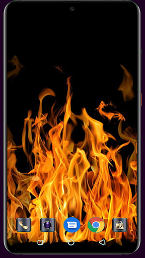 Fire Wallpaper Screen 2