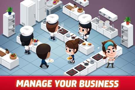 Idle Restaurant Tycoon (Unlimited Money and Gems) 5
