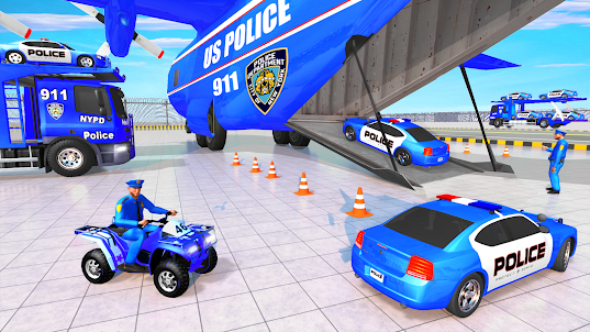 Police Vehicle Cargo Truck Sim