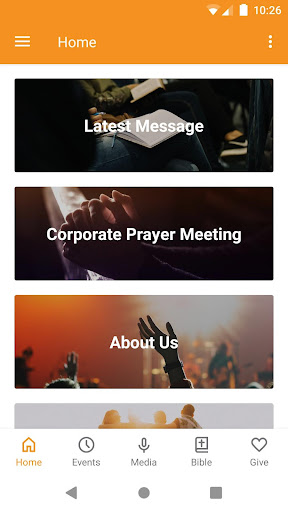 Android application Calvary Chapel Cincinnati screenshort