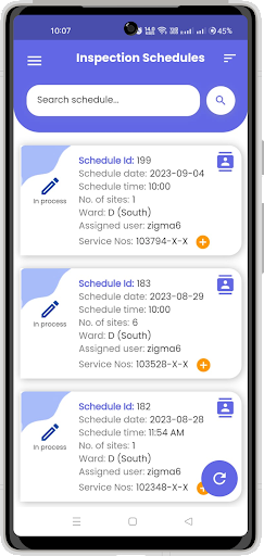 Android application AmpSwap screenshort