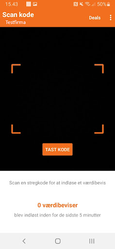 SPOTdeal Annoncør App Screen 3