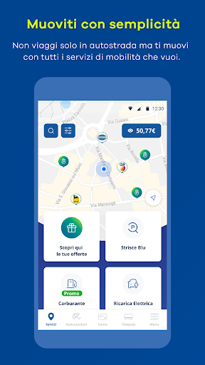 Android application Telepass Pay X screenshort