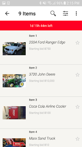 Midwest Auctions Screen 2