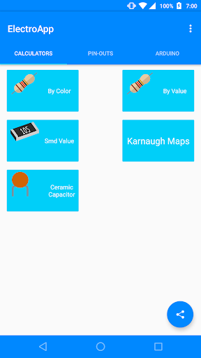ElectroApp Screen 2