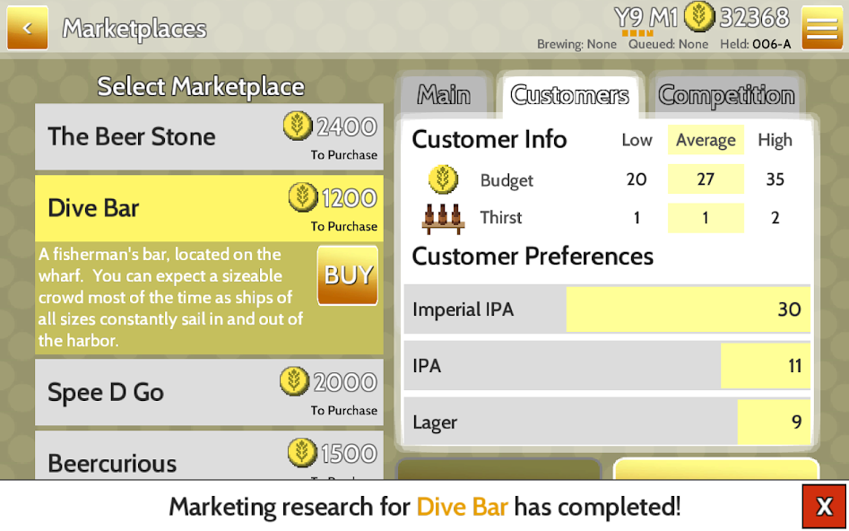 Fiz : Brewery Management Game MOD APK screenshot