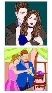Bride and Groom Coloring Book APK + MOD (Unlocked) 5