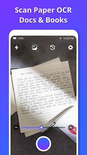 Android application Text Repeater & Text Scanner screenshort